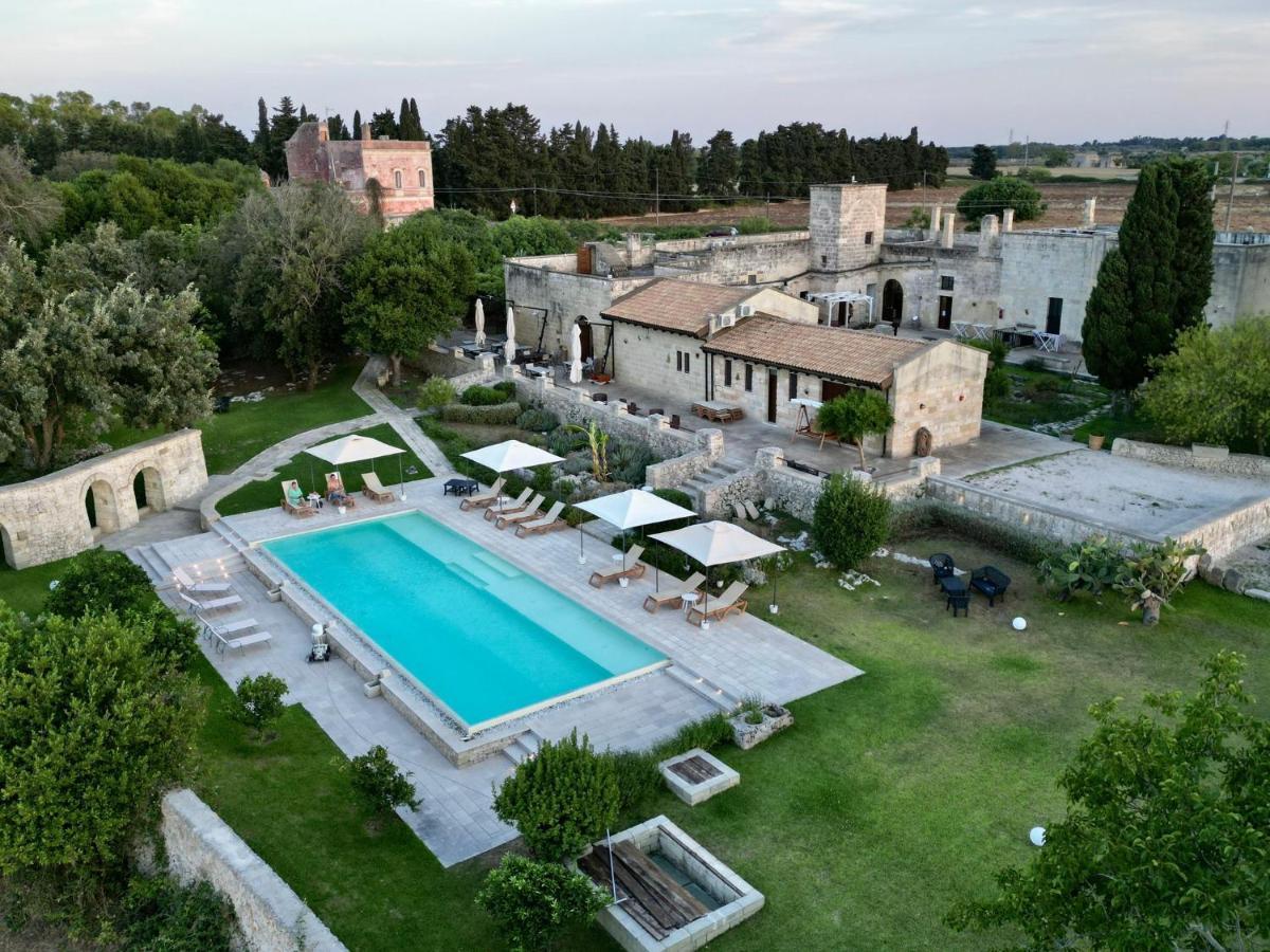 Masseria San Cosimo Carpignano Salentino Bagian luar foto