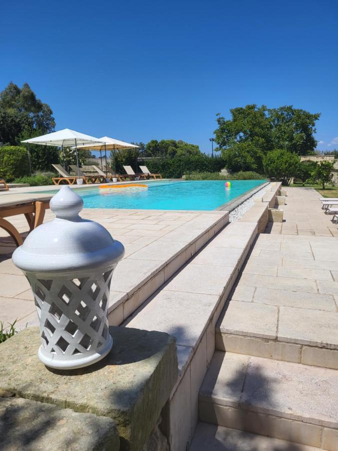 Masseria San Cosimo Carpignano Salentino Bagian luar foto